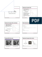 Low Pass and High Pass Filters