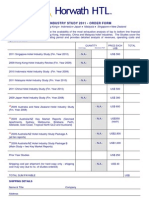 Hotel Industry Study 2011 - Order Form