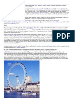 London Eye: Europe's Tallest Ferris Wheel