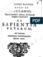 De Sapientia Veterum