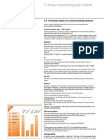 5 Power Monitoring and Control: 5.4 Technical Inputs On Communicating Systems