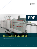 RSB-D 45 Draw Frames Brochure 2287-V2 Es 32848