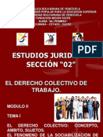 Derecho Colectivo de Trabajo