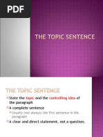 Download The Topic Sentence2 by Adepri SN13229947 doc pdf