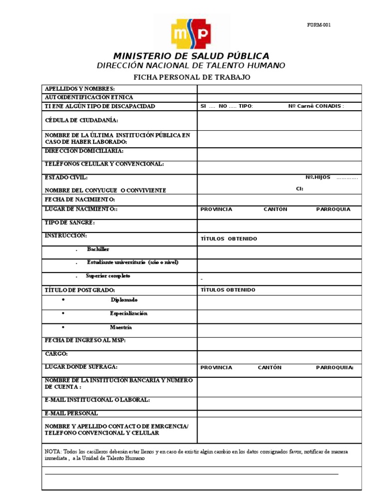 Form 01 | PDF