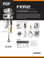 Download Kito Food Grade Electric Chain Hoist by Kito Canada SN132310958 doc pdf