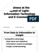 Business at The Speed of Light: Information Technology and E-Commerce
