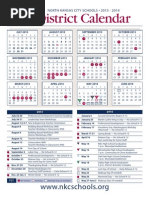 Final Calendar 14-15-6-9-14 | PDF | Learning | Academia
