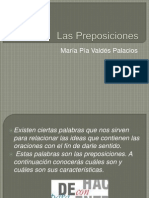 Las Preposiciones