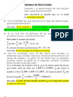 Problemas Con Fraccionarios Resueltos