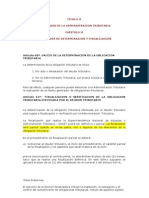 Codigo Tributario Facultad de Fiscalizacion