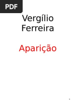 Ferreira Vergilio Aparicao Romance