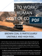 Dying To Work: The Human Cost of Coal.
