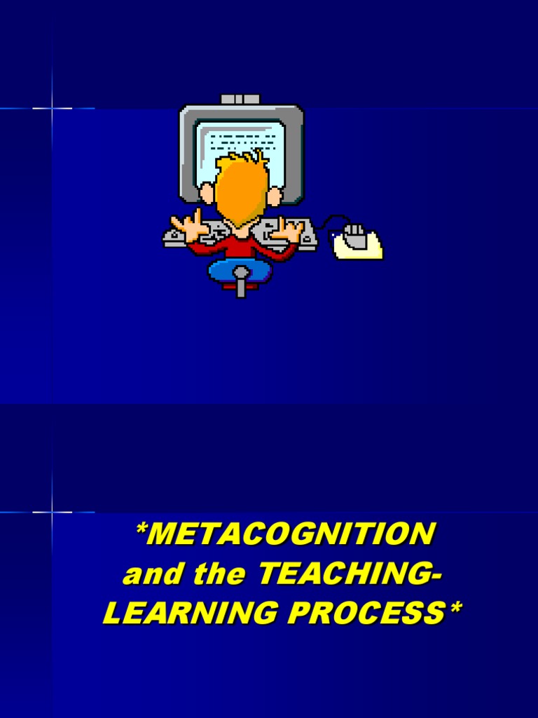 Metacognitive approach in teaching picture