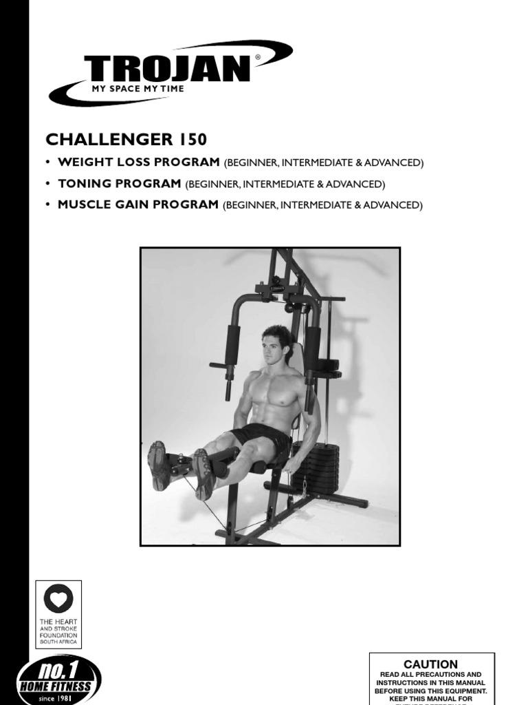 Challenger 150 Exercise Program | PDF | Aerobic Exercise | Human Anatomy