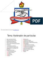 ACELERADOR DE PARTÍCULAS UFPA