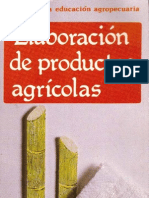 Elaboracion Productos Agricolas