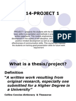 Notes For Project