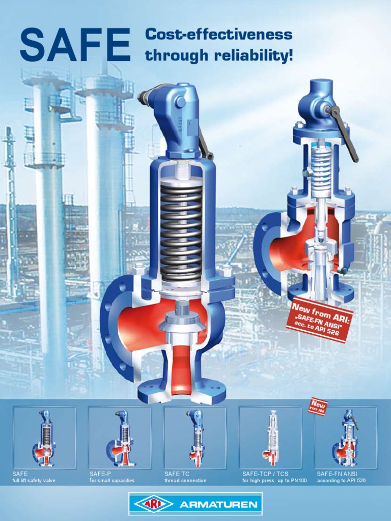 ARIArmaturen Safety Relief Valves Valve Building Engineering