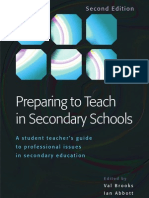 Preparing To Teach in Secondary Schools PDF