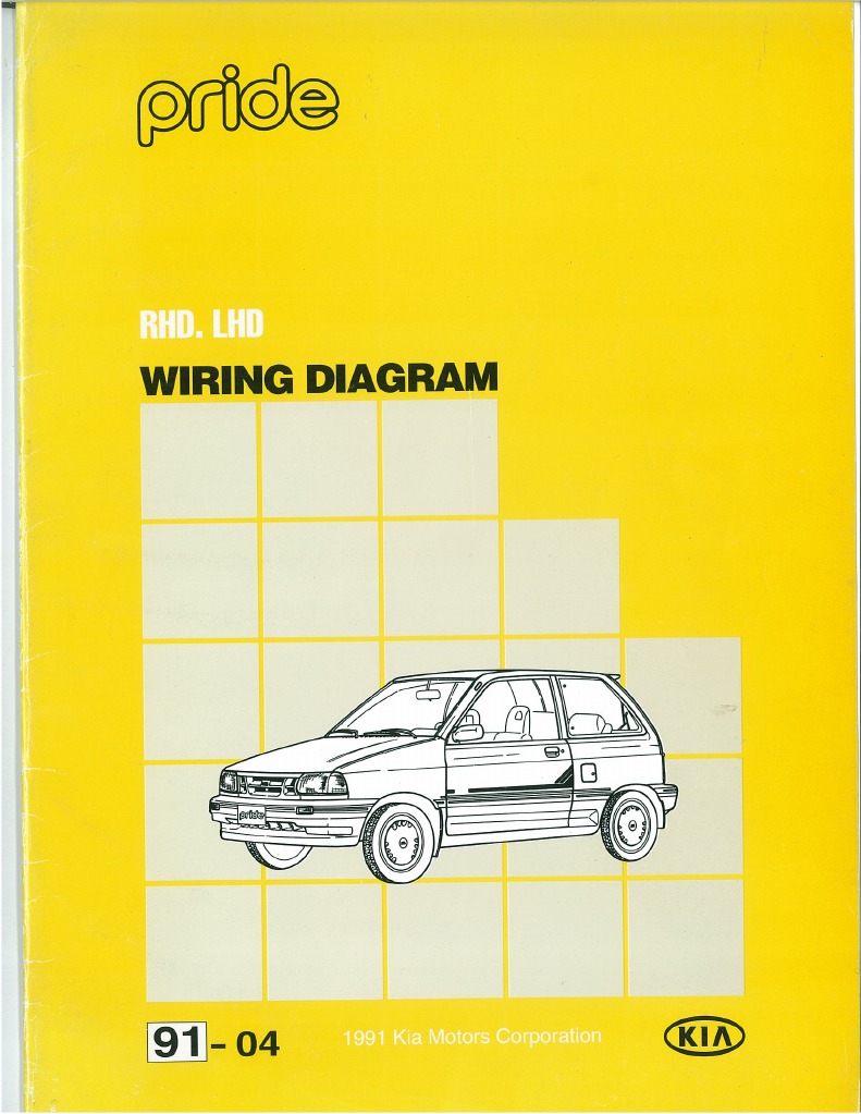 Kia Pride Workshop Wiring Diagram