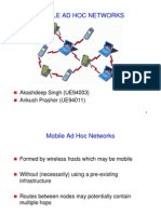 Mobile Ad Hoc Networks Printouts