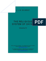De Groot - The Religious System of China IV - The Soul and Ancestral Worship