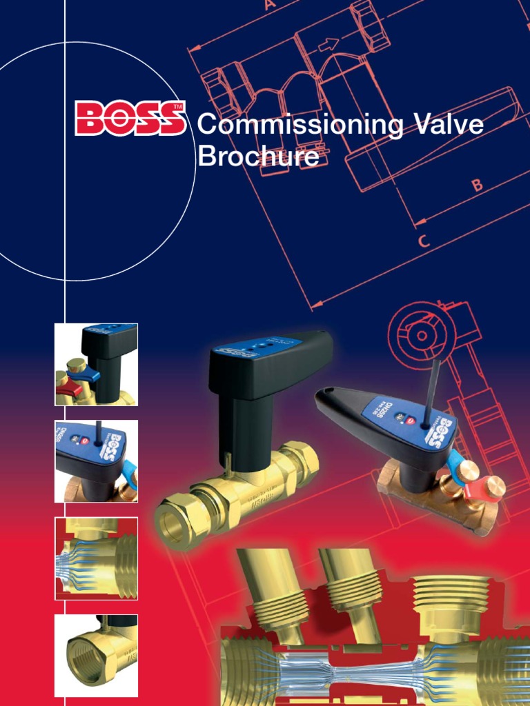 Commissioning Valve Product brochure Valve Flow Measurement