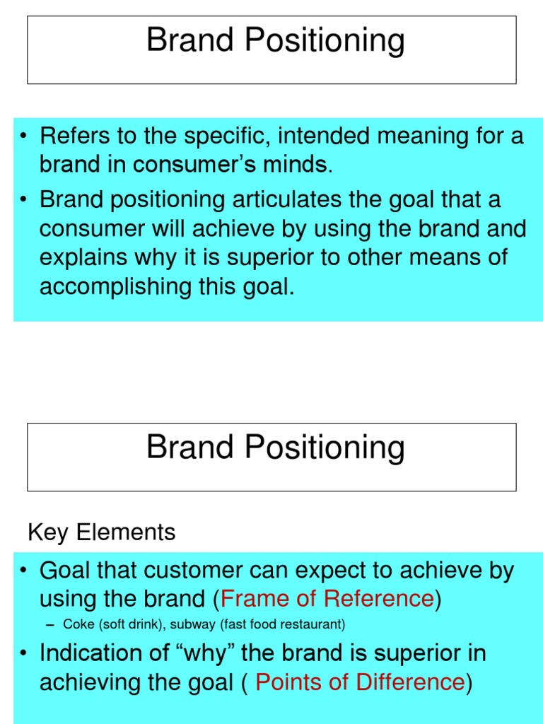 Positioning | PDF