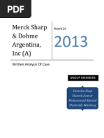 Merck Sharp WACc Finalll