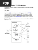 Online Shopping UML Examples