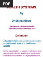 Health Systems