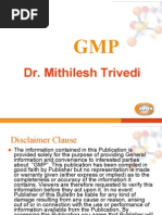 GMP by Dr. Mithilesh Trivedi PDF