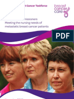 Breast Cancer Care Guide For Commissioners