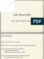 John Stuart Mill: Jake, Maria, Stuart & Tommy