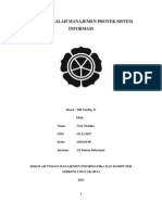 Makalah Manajemen Proyek Sistem Informasi