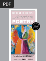 Download The Best of the Best American Poetry 25th Anniversary Edition by Simon and Schuster SN132430564 doc pdf
