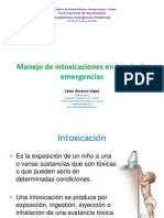 Manejo de Intoxicaciones en Sala de Emergencia PDF