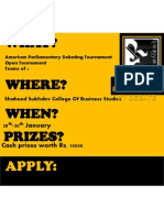 American Parliamentary Debating Tournament