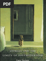 "Animals and the Limits of Postmodernism," by Gary Steiner