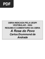 05 - A Rosa do Povo – Carlos Drummond de Andrade