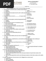 Earth Science Test