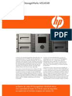 HP - Unidad de Cinta MSL4048