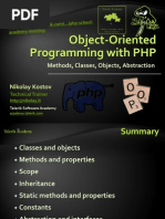 Object Oriented Programming With PHP