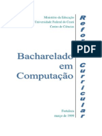 Bacharelado Computacao Curriculo 2000