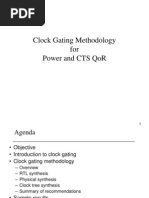 Clock Gating Methodology