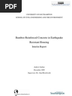 Download Bamboo Reinforced Concrete in Earthquake Resistant Housing Interim Report by Engineers Without Borders UK SN132463323 doc pdf