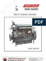 Diesel Engine Specs & Dimensions for Thong Fatt Jaya Machinery