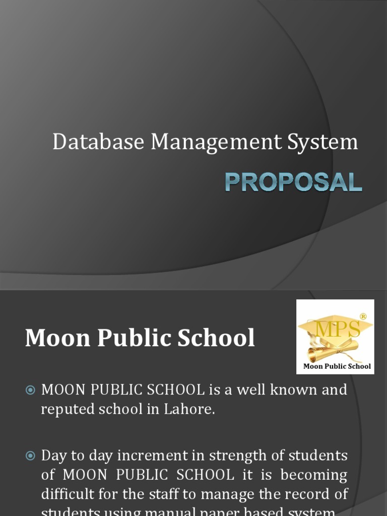 School Management System | PDF | Databases | Data Management