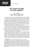 Download The Origin of Nudity in Greek Athletics by sidygafed SN13247177 doc pdf
